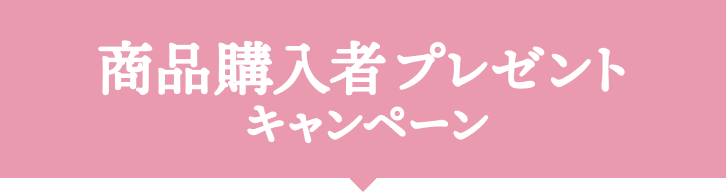 商品購入者プレゼントキャンペーン