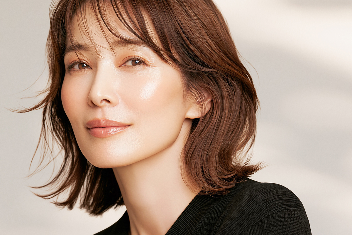 おでこのシワやたるみを自然にカバー。大人に似合う前髪の作り方